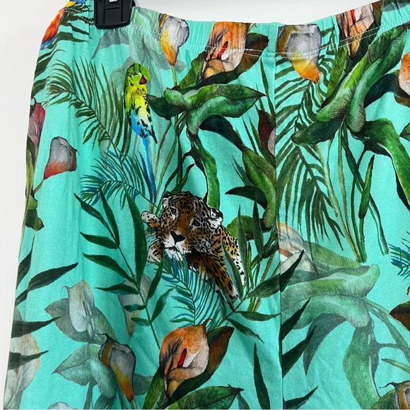 FINAL PRICE NEW Johnny Was Jungle Pajama Shorts - Picture 5 of 7